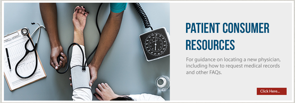 Banner for Patient Consumer/Public Resources page